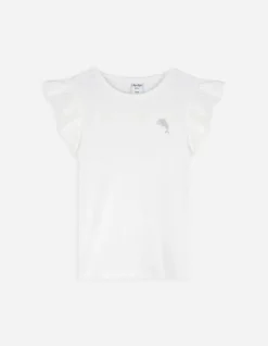 Clearance T-Shirt - &Auml;rmel mit Volants Kinder Mädchenkleidung