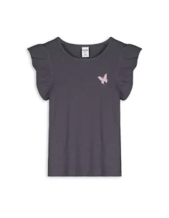 Sale T-Shirt - Ärmel mit Volants Kinder Mädchenkleidung