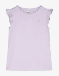 Best T-Shirt - &Auml;rmel mit Volants - Kinder Mädchenkleidung