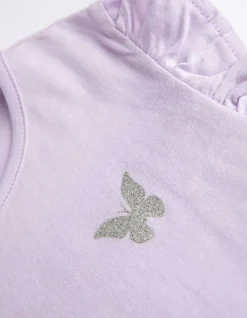 Best T-Shirt - &Auml;rmel mit Volants - Kinder Mädchenkleidung