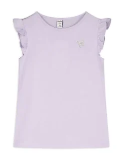 Best T-Shirt - Ärmel mit Volants - Kinder Mädchenkleidung