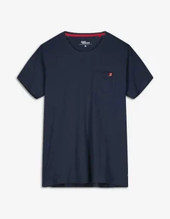 Fashion T-Shirt - Brusttasche - Herren Basics