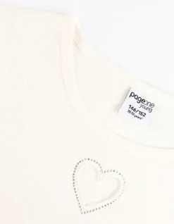Fashion T-Shirt - Cut-Outs Kinder Mädchenkleidung