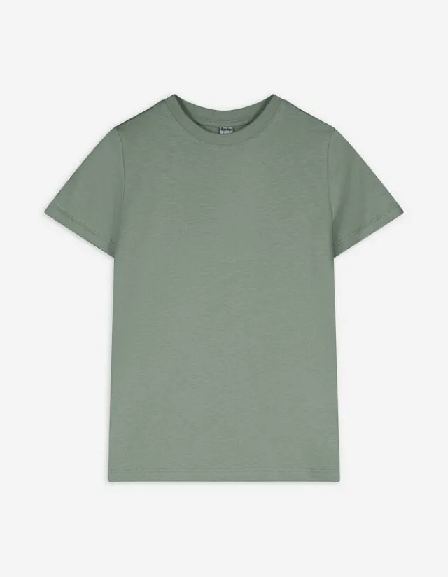 Outlet T-Shirt - einfarbig - Kinder Jungenkleidung