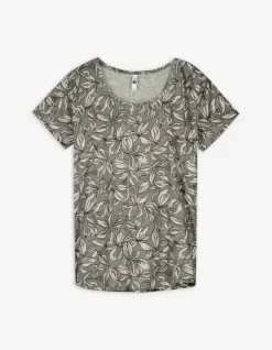 Fashion T-Shirt - Florales Muster Damen T-shirts