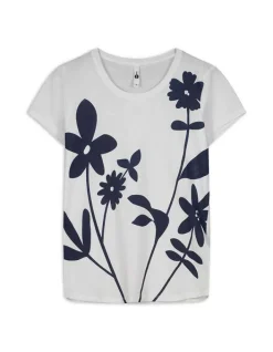 Outlet T-Shirt - Florales Muster - Damen T-shirts