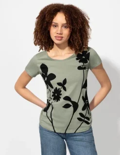 Best T-Shirt - Florales Muster - Damen T-shirts