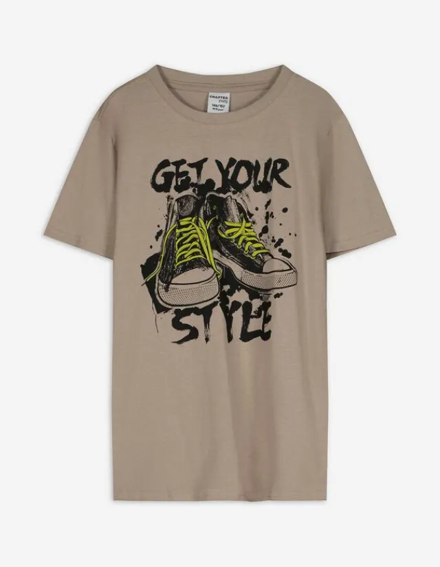 Discount T-Shirt - Frontprint - Kinder Jungenkleidung