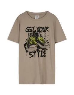 Discount T-Shirt - Frontprint - Kinder Jungenkleidung