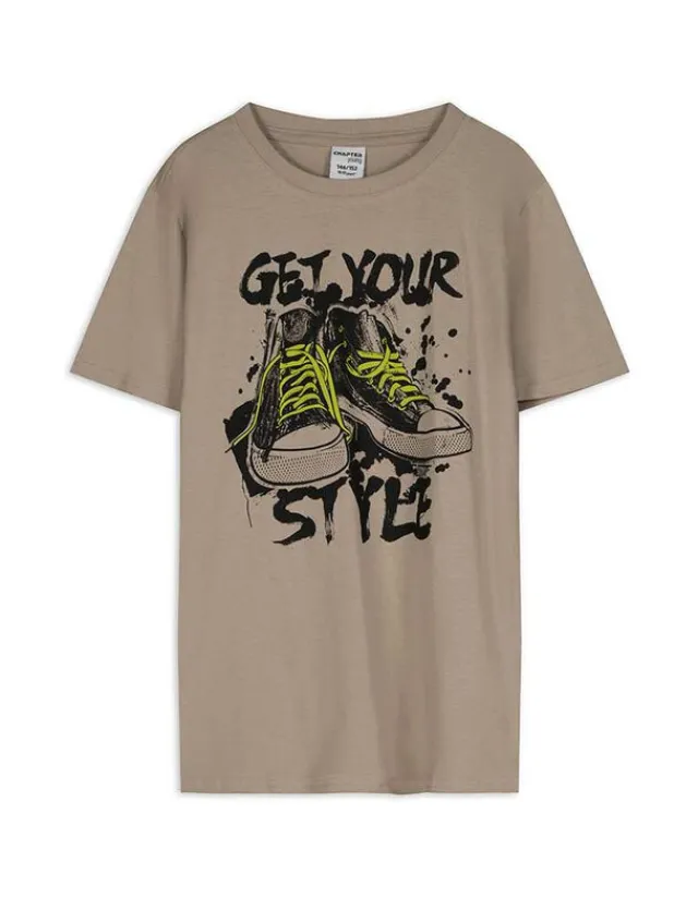 Discount T-Shirt - Frontprint - Kinder Jungenkleidung