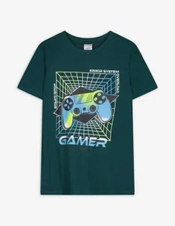 Discount T-Shirt - Frontprint - Kinder Jungenkleidung
