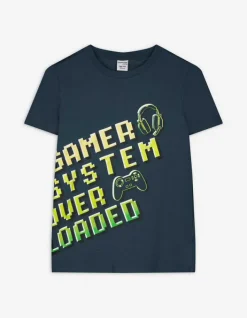 Outlet T-Shirt - Frontprint - Kinder Jungenkleidung