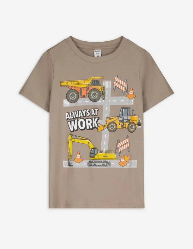 Clearance T-Shirt - Frontprint - Kinder Jungenkleidung