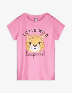 Fashion T-Shirt - Glitzerprint Kinder Mädchenkleidung