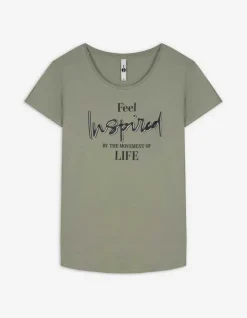 Outlet T-Shirt - Glitzerprint - Damen T-shirts