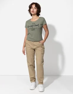 Outlet T-Shirt - Glitzerprint - Damen T-shirts