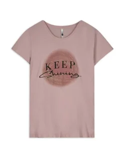 Discount T-Shirt - Glitzerprint - Damen T-shirts