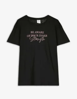 Discount T-Shirt - Glitzerprint - Kinder Mädchenkleidung