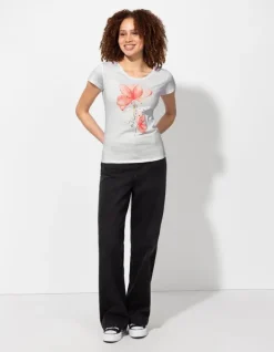 New T-Shirt - Glitzerprint - Damen T-shirts