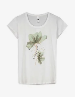 Outlet T-Shirt - Glitzerprint - Damen T-shirts