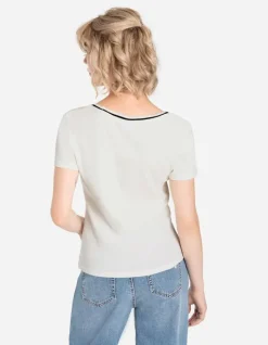 Best T-Shirt - Kontraststreifen - Damen T-shirts