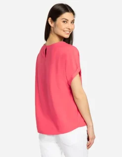 Sale T-Shirt - LENZING&trade; ECOVERO&trade; Damen Damenmode Unter 10 Euro|Blusen