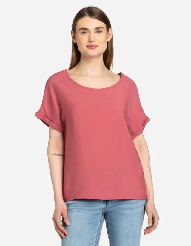 Clearance T-Shirt - LENZING™ ECOVERO™ Damen Blusen