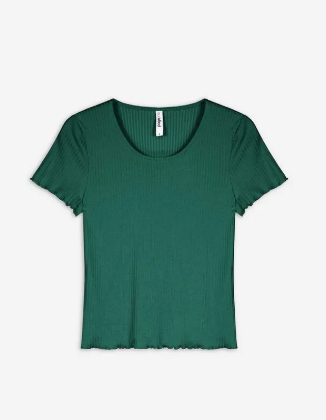 Sale T-Shirt - Muschelsaum - Damen T-shirts