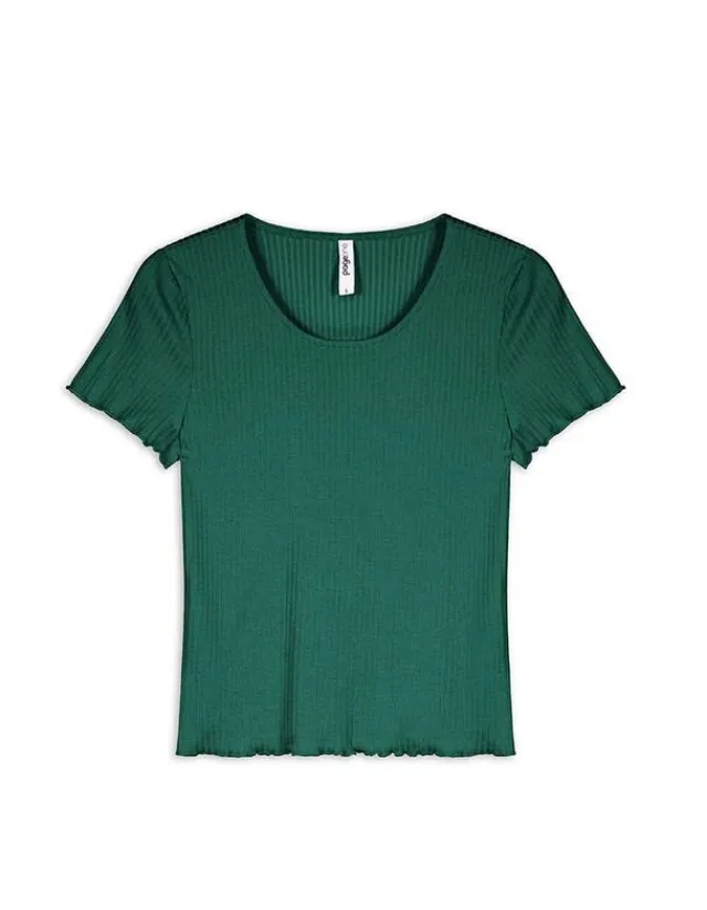 Sale T-Shirt - Muschelsaum - Damen T-shirts