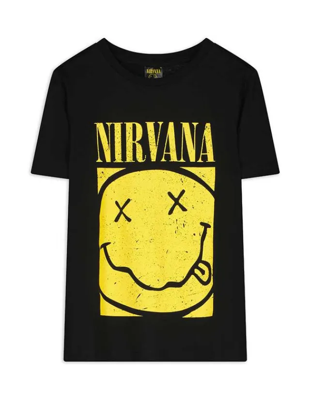 Clearance T-Shirt - Nirvana - Kinder Jungenkleidung