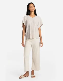 Clearance T-Shirt - Plisseefalten - Damen T-shirts