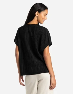 New T-Shirt - Plisseefalten - Damen T-shirts