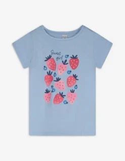 Hot T-Shirt - Print - Kinder Mädchenkleidung