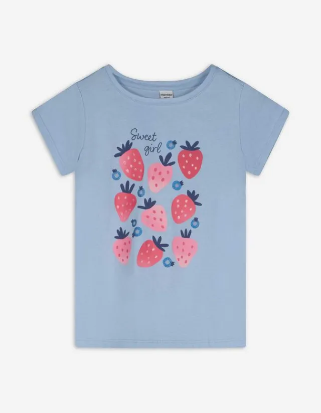 Hot T-Shirt - Print - Kinder Mädchenkleidung