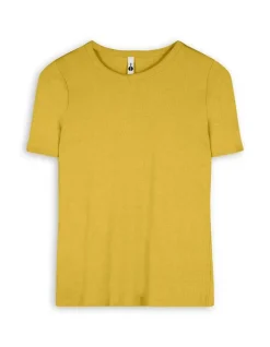 Hot T-Shirt - Rippenstruktur - Damen T-shirts