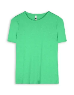 Best T-Shirt - Rippenstruktur - Damen T-shirts