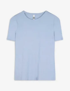 Sale T-Shirt - Rippenstruktur - Damen T-shirts
