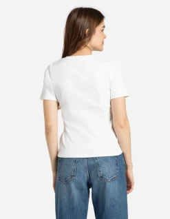 Best T-Shirt - Rippenstruktur - Damen Nachtwäsche