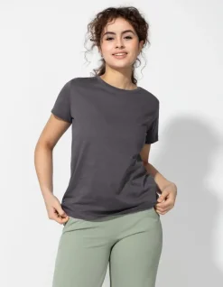 Outlet T-Shirt - Rundhals-Ausschnitt - Damen T-shirts