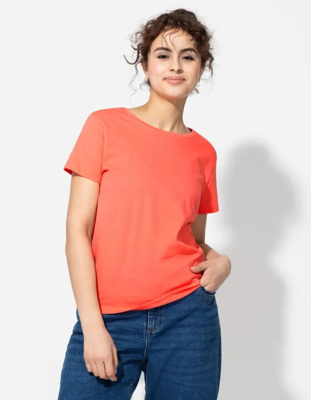Sale T-Shirt - Rundhals-Ausschnitt - Damen T-shirts