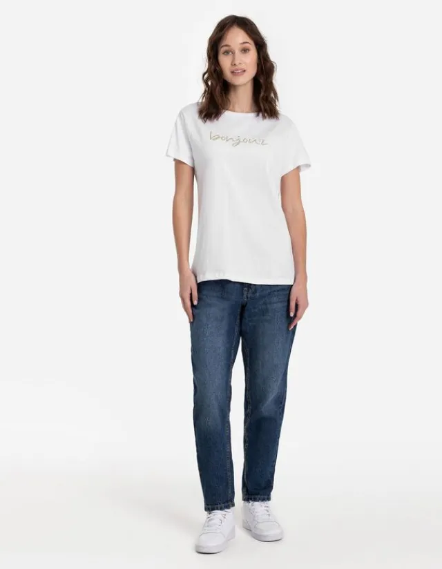 Clearance T-Shirt - Stickereien Damen T-shirts