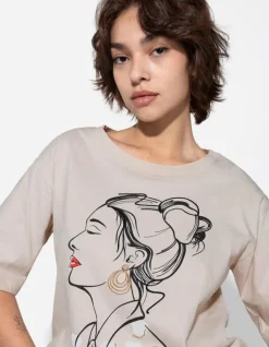 Online T-Shirt - Stickereien - Damen T-shirts
