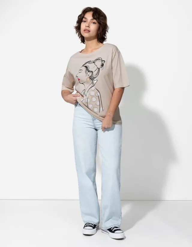 Online T-Shirt - Stickereien - Damen T-shirts
