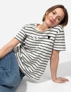 Discount T-Shirt - Stickereien - Damen T-shirts