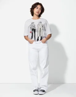 Fashion T-Shirt - Stickereien - Damen T-shirts
