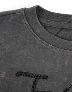 Discount T-Shirt - Used-Look Damen T-shirts