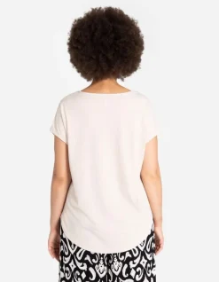 Hot T-Shirt - &Uuml;berschnittene &Auml;rmel Damen T-shirts