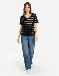 Hot T-Shirt - V-Ausschnitt Damen T-shirts