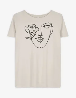 Hot T-Shirt - Zierperlen - Damen T-shirts