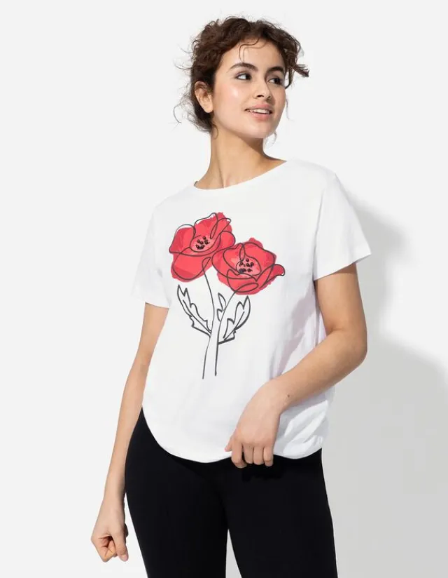 Clearance T-Shirt - Zierperlen - Damen T-shirts